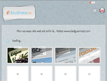 Tablet Screenshot of e-business.tn