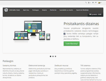 Tablet Screenshot of e-business.lt